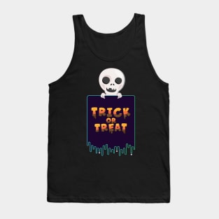 Trick Or Treat Little Monster Tank Top